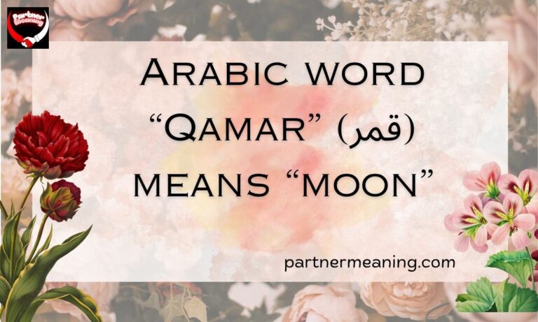 Qamar Meaning in Arabic – The Word for Moon Explained