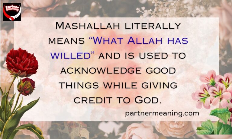 The Word "Mashallah" Meaning in Arabic – What Does It Truly Mean?