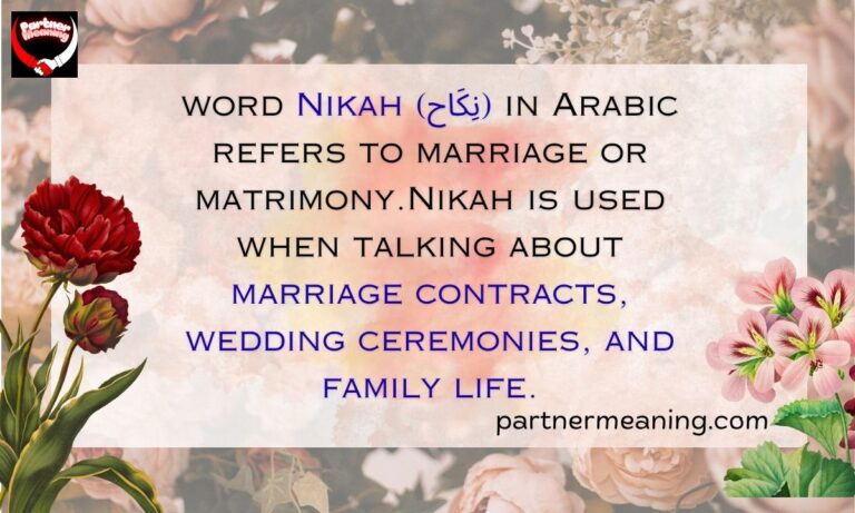 The Word Nikah Meaning in Arabic – Origin and Quranic Significance