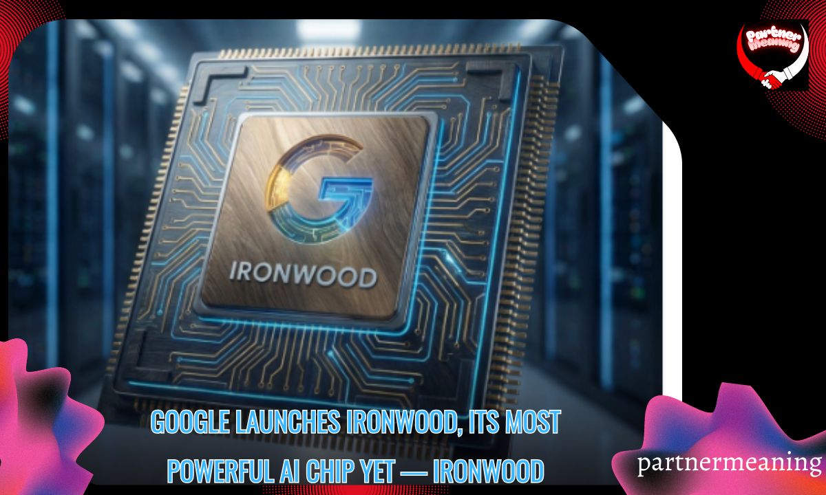 Google Has Launches Its Most Powerful AI Chip Yet — IRONWOOD