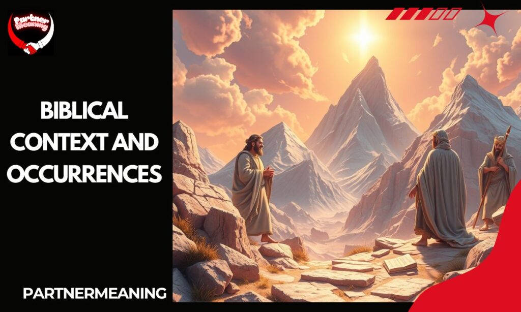 Biblical Context and Occurrences