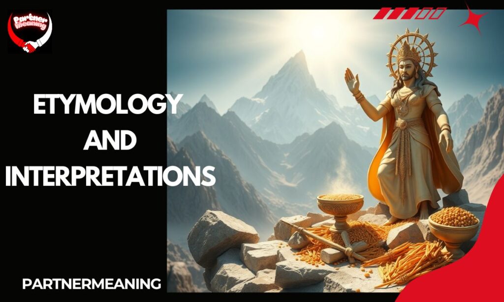 Etymology and Interpretations